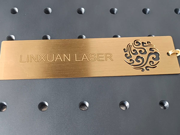 home laser marking metal bookmark